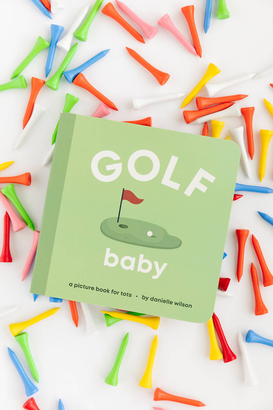 Left Hand Book House - Golf Baby- Board Book
