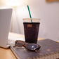 Frederick Family Co. - Iced Coffee Sleeve, Cute Reusable  Cup Holder Drink Sleeve, Coffee Lover Gift, Cold Drink Sleeve for Iced Coffee Cups