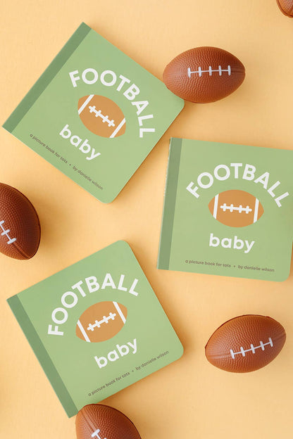 Left Hand Book House - Football Baby- Board Book