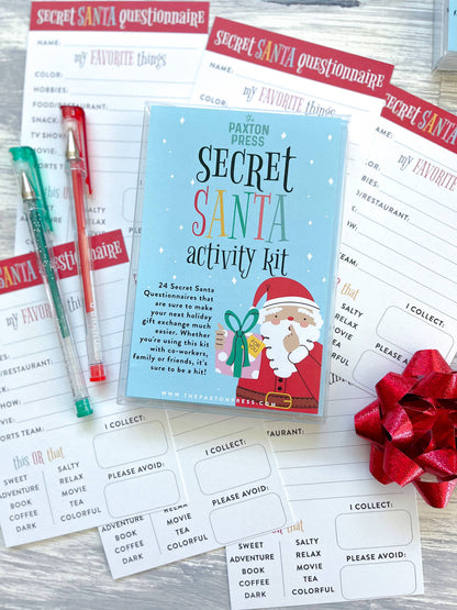 The Paxton Press - Secret Santa Activity Kit