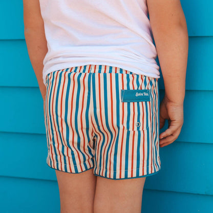 Saint Ida - Americana Stripe Swim Shorts