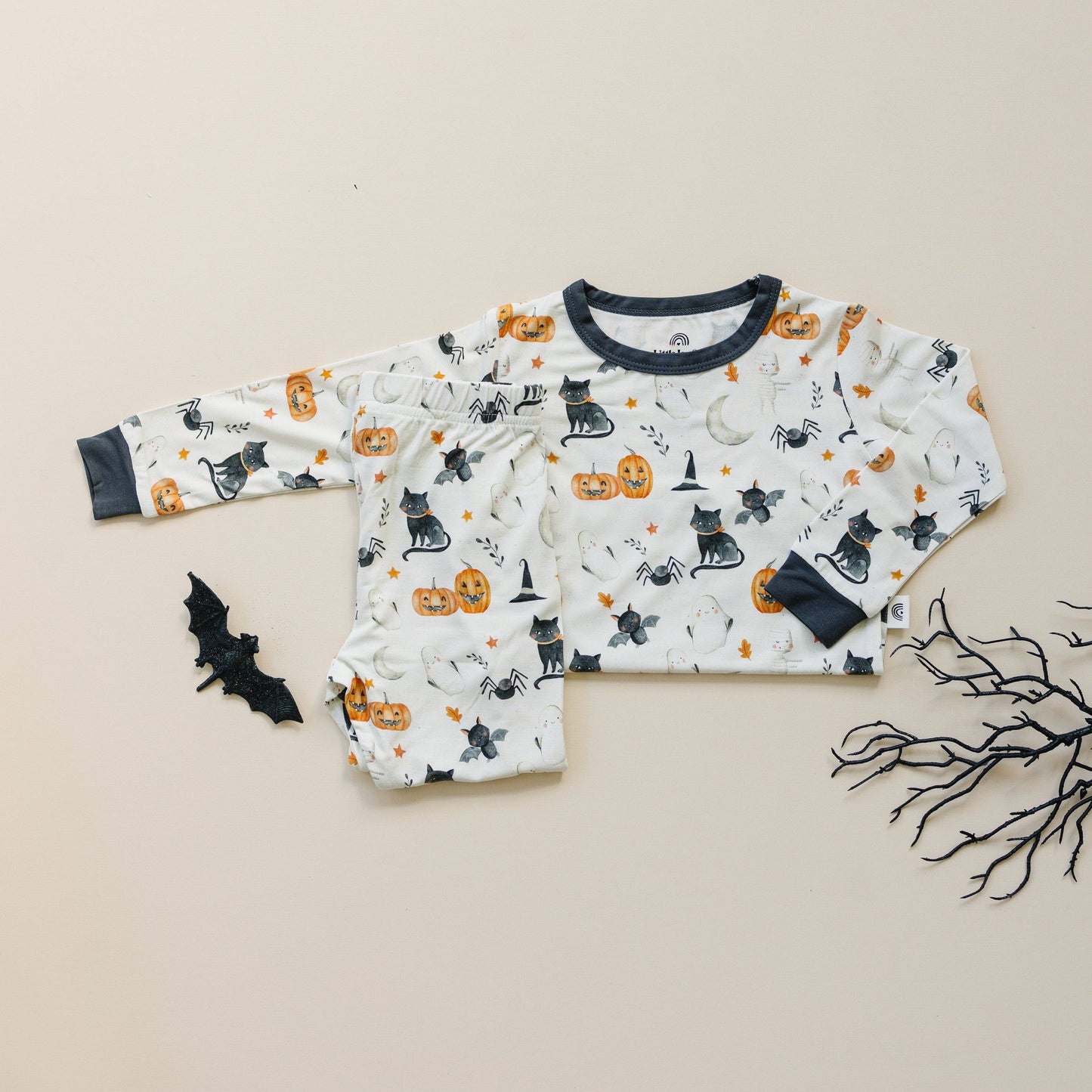 Little Joy Co. - Halloween Print 2pc Bamboo Pajamas