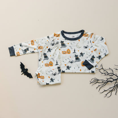 Little Joy Co. - Halloween Print 2pc Bamboo Pajamas
