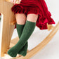 Little Stocking Co. - Scalloped Fancy Knee High Socks - Forest