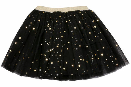 Sparkle Sisters by Couture Clips - Black Moon and Stars Tutu