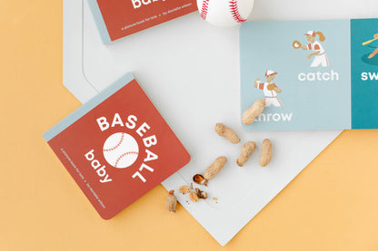 Left Hand Book House - Baseball Baby- Board Book