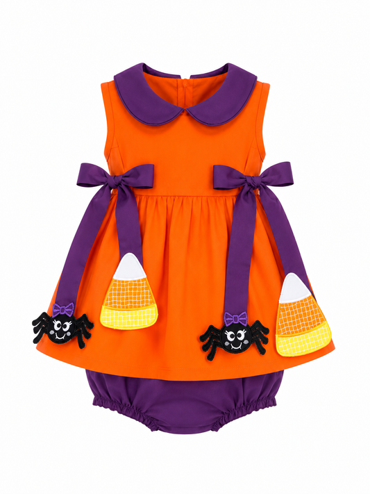 Spider/Candy Corn Dress/Bubble - EOLA