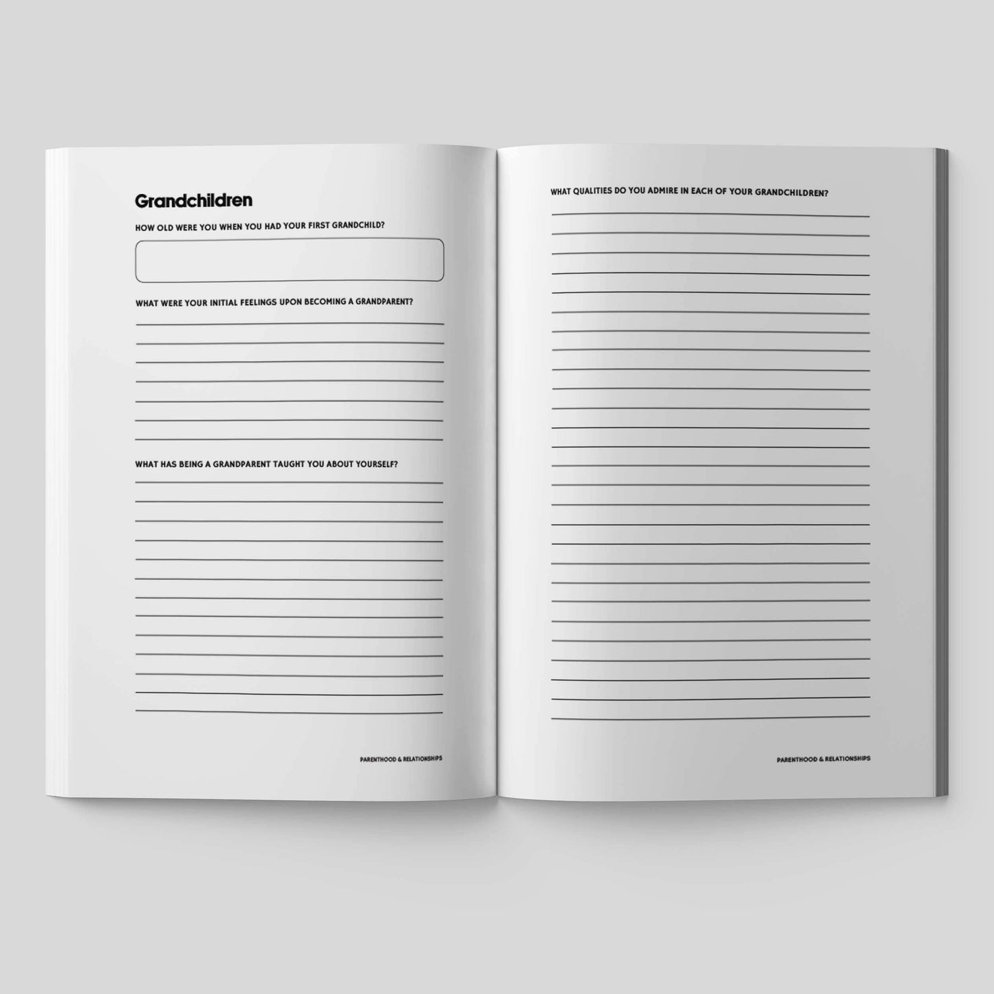 Timeside - Share Your Story Grandpa - Guided Journal for Grandfathers