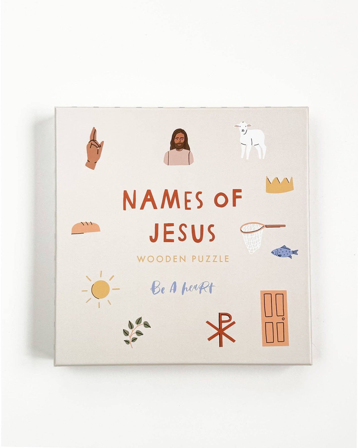 Be A Heart - Jesus Wooden Puzzle