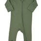 MONAG - Organic Long Sleeve Baby Romper with Footie and mittens