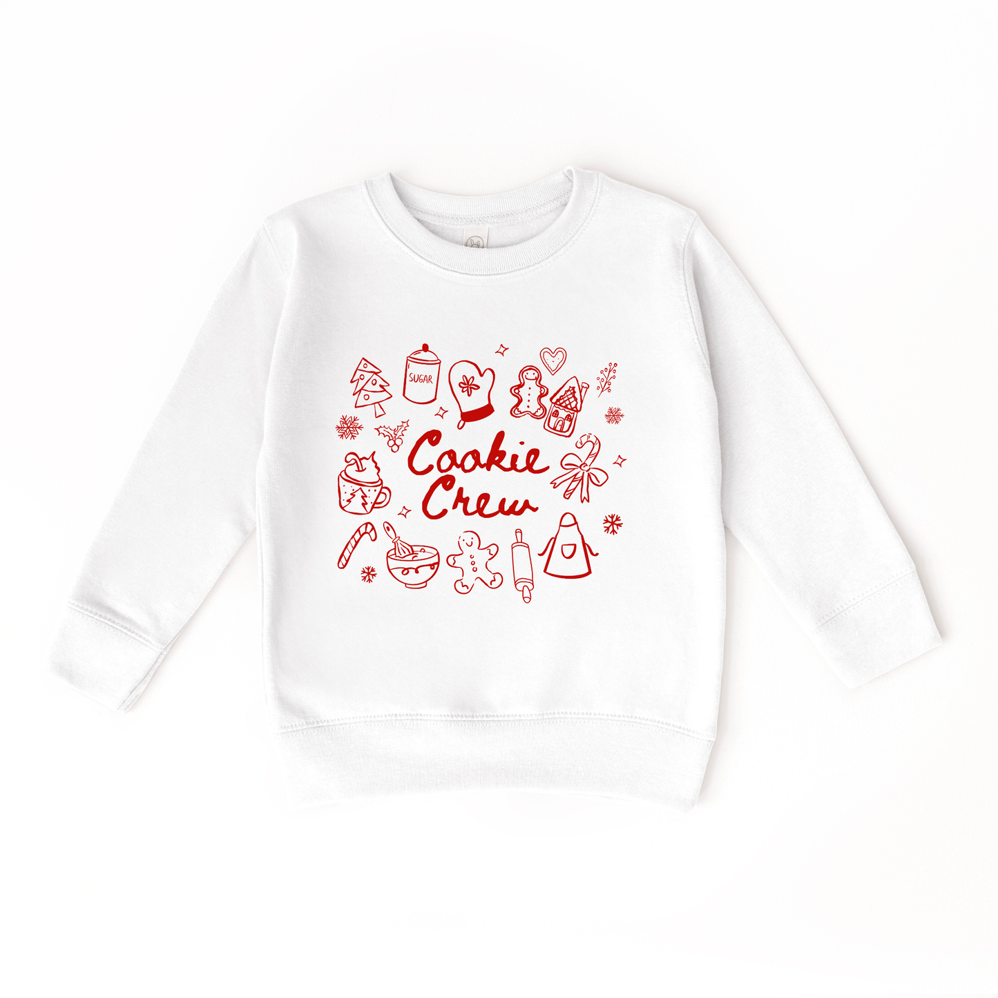 Benny & Ray Apparel - Cookie Crew Christmas Cookie Doodle Winter sweater