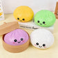 Auraquise - Large Jumbo Mystery Squishy Dumpling Realistic Steamed Bun Stress Relief Squeeze Toy