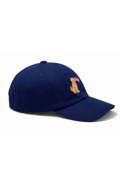 Bits & Bows - American Dog Baseball Hat