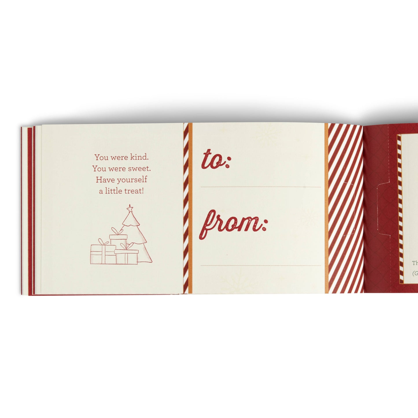 DEMDACO - Santa's Kindness Coupon Booklet - 8x4in