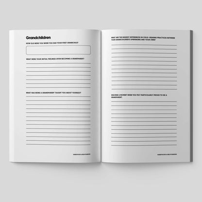 Timeside - Share Your Story Grandma - Guided Journal for Grandmothers