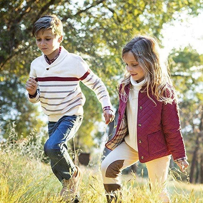 Hope and Henry - Shawl Collar Organic Sweater