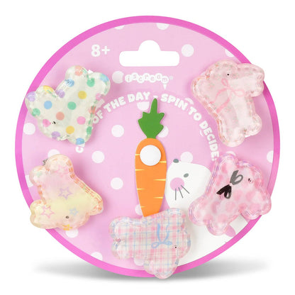 Iscream - Bunny Hair Clips Set of 5