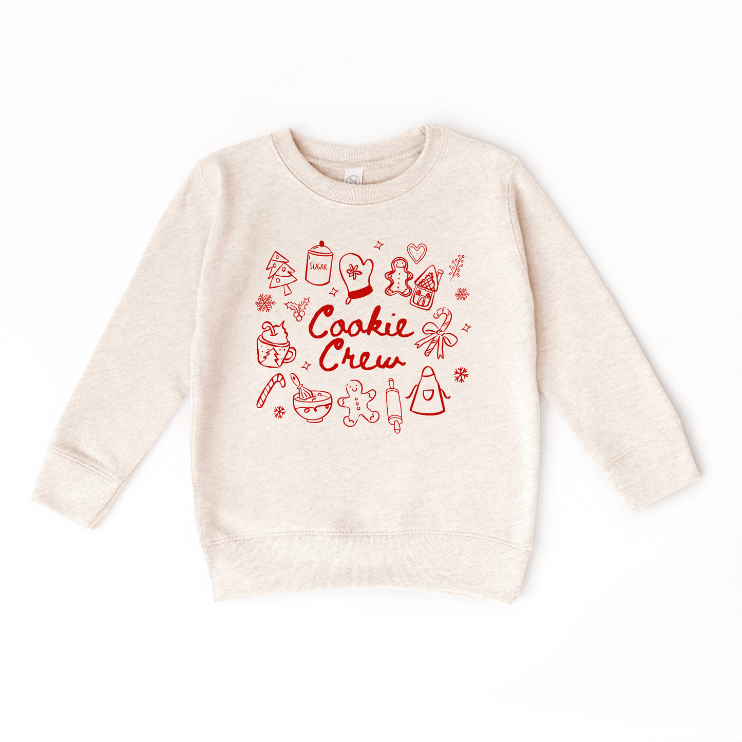 Benny & Ray Apparel - Cookie Crew Christmas Cookie Doodle Winter sweater