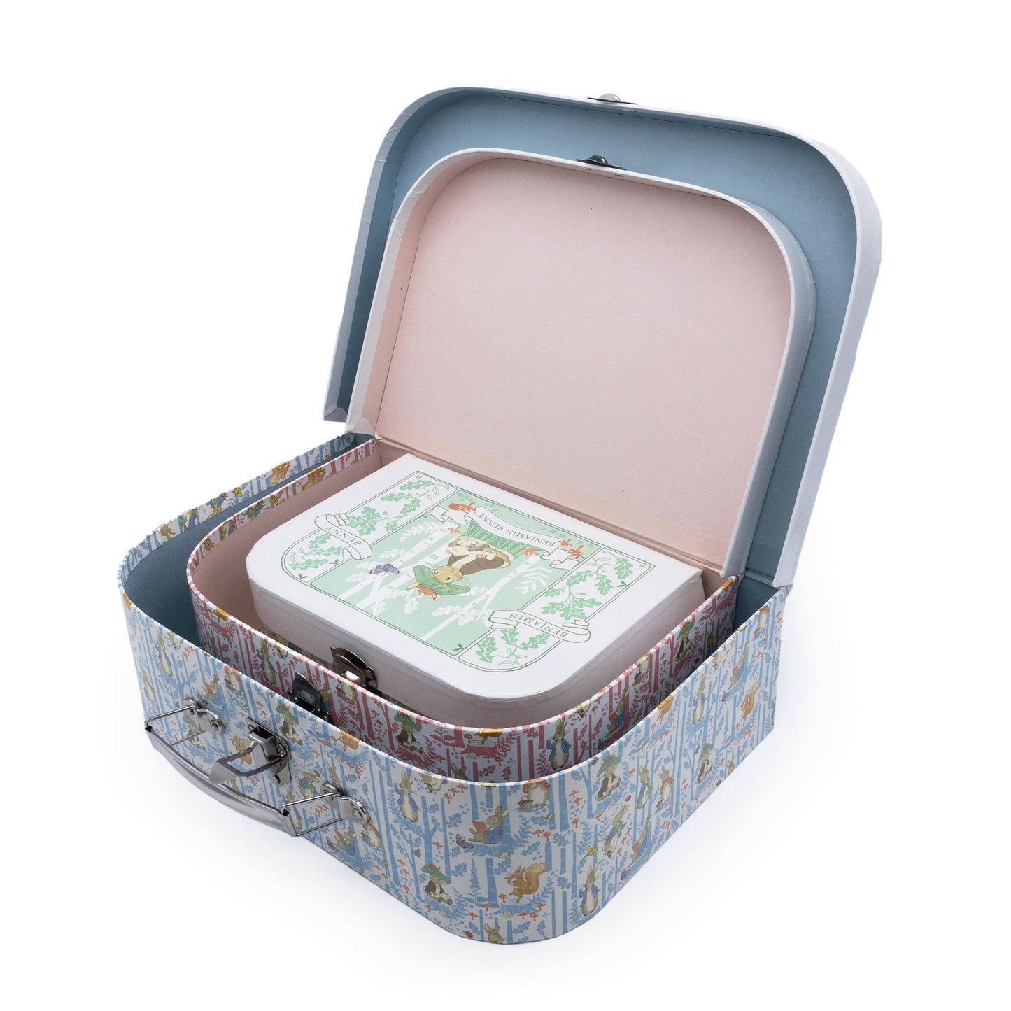 Robert Frederick Ltd - Beatrix Potter Children’s Triple Carry Case Set - Official 3-Piece Storage & Travel Cases