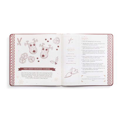 DEMDACO - 12 Days of Cookies Countdown Recipe Book - 8x8in