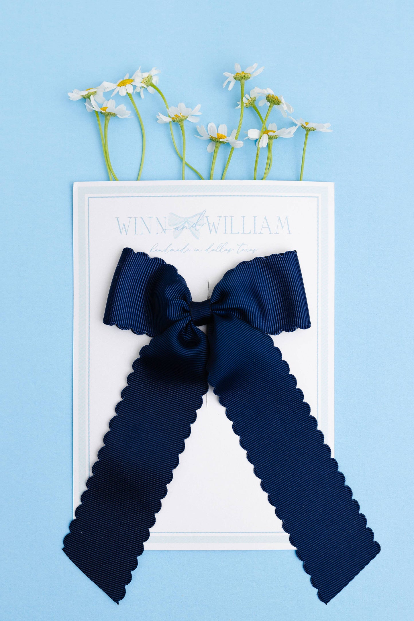 Scalloped Long-tail Bow