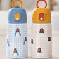 Be A Heart - Pink Gingham Jesus Water Bottle – 13.5oz Stainless Steel