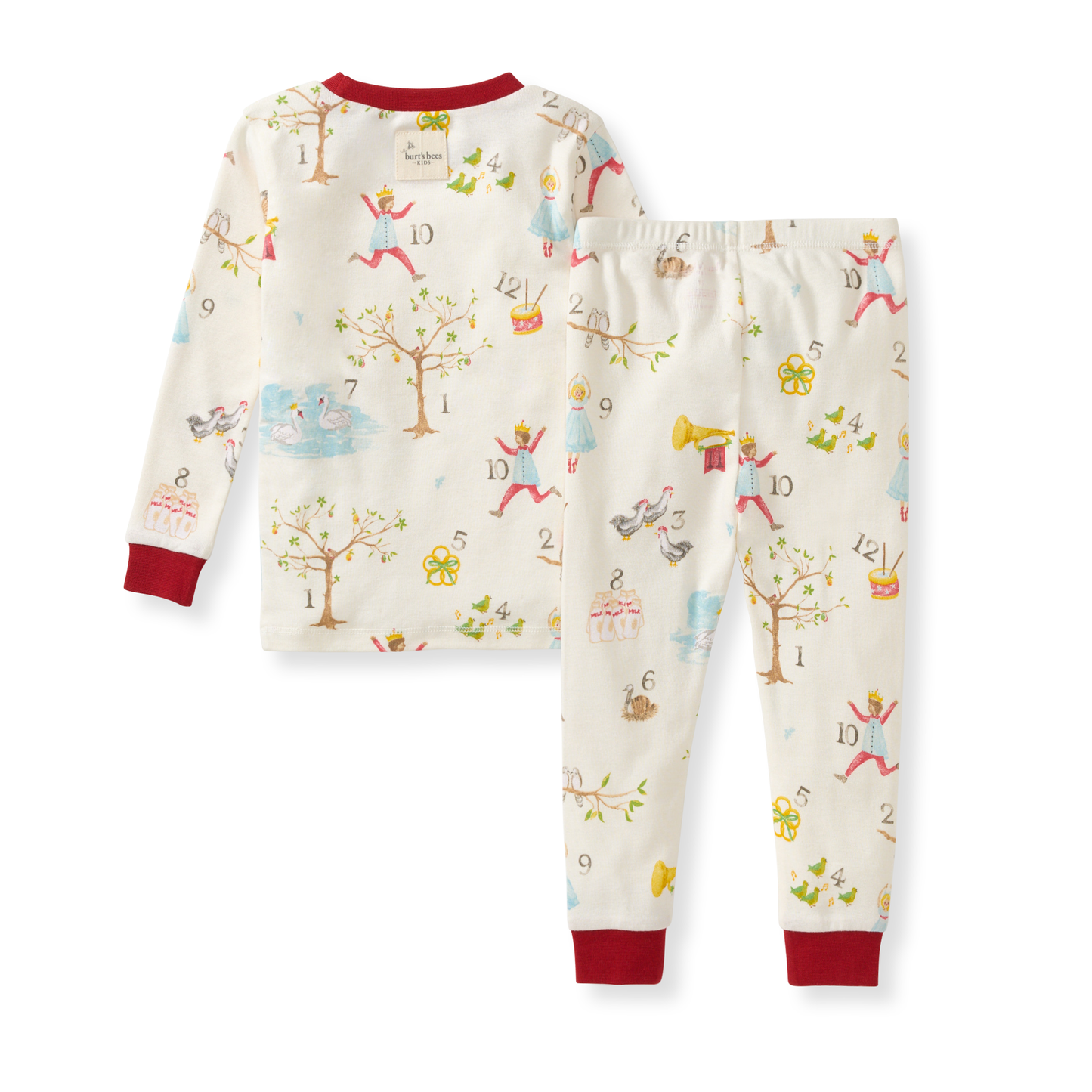 Burt's Bees Baby - 12 Days of Christmas Organic Two-Piece Pajamas