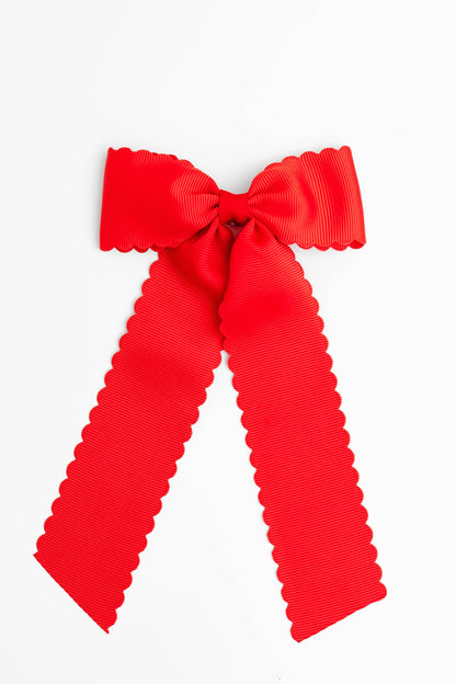 Scalloped Long-tail Bow