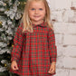 The Oaks Apparel Company - Ava Red Tartan Bloomer Set