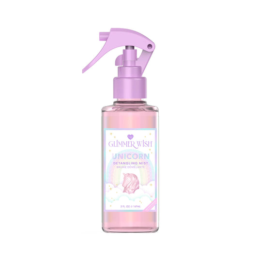 Glimmer Wish - Unicorn Hair Detangling Mist | Detangler Spray, Perfect Gift