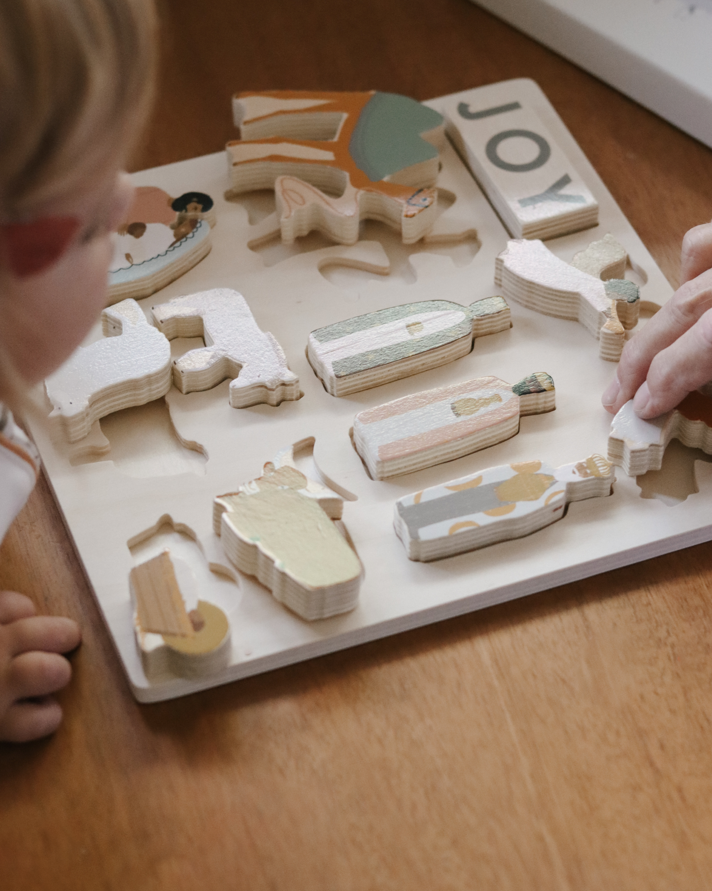 Be A Heart - Nativity Wooden Puzzle | Gift | Kids Toy Christian Catholic