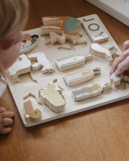 Be A Heart - Nativity Wooden Puzzle | Gift | Kids Toy Christian Catholic