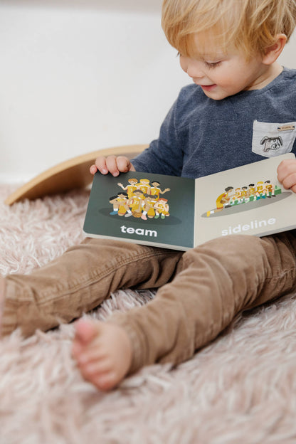 Left Hand Book House - Basketball Baby- Board Book