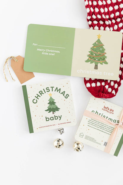 Left Hand Book House - Christmas Baby- Holiday Board Book