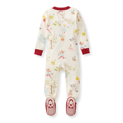 Burt's Bees Baby - 12 Days of Christmas Organic Sleeper