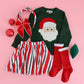 Little Stocking Co. - Santa Baby Lace Top Knee High Socks