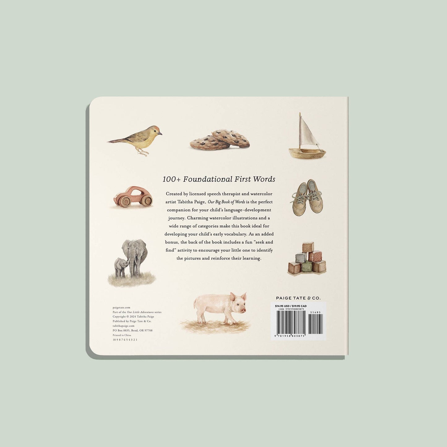 Paige Tate & Co. - Our Big Book of First Words (Baby Board Book)