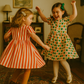 Polished Prints - Red Striped Holiday Dress - Girls Clothing - Christmas 2025