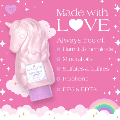 Glimmer Wish - Unicorn Shampoo — Fragrance Free & Dye Free