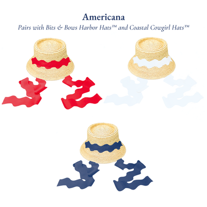 Bits & Bows - Scalloped Ribbon Set, Americana
