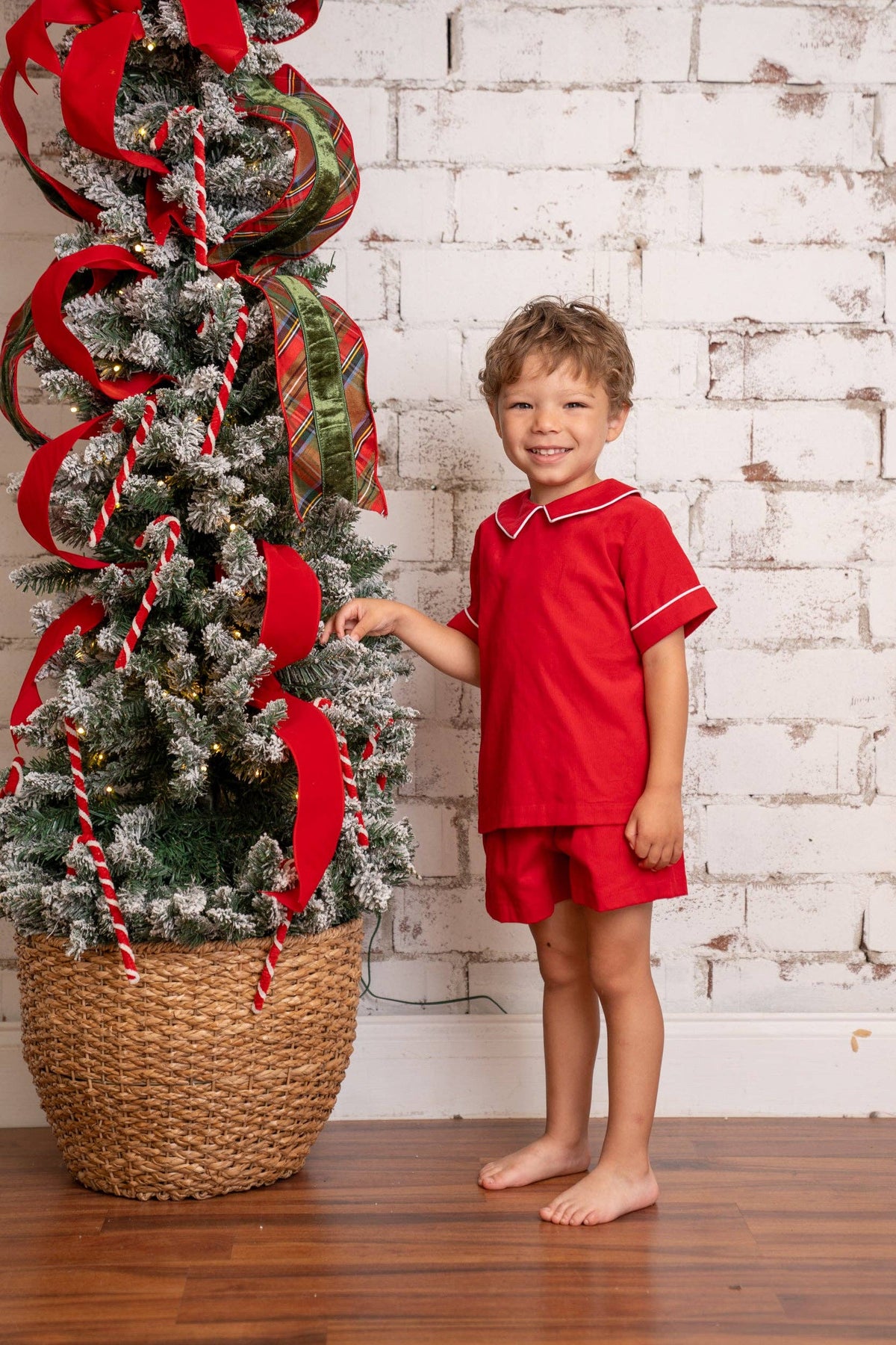 Libbo The Oaks Apparel Company - John Red Cord Short Set – Libbo Love