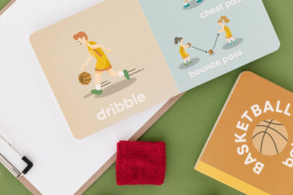 Left Hand Book House - Basketball Baby- Board Book
