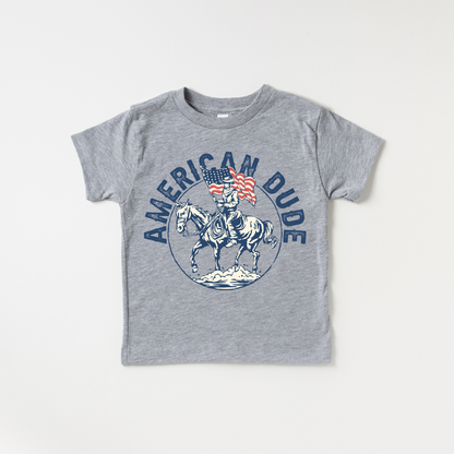 Benny & Ray Apparel - American Dude Boy 4th of July Kids Shirt