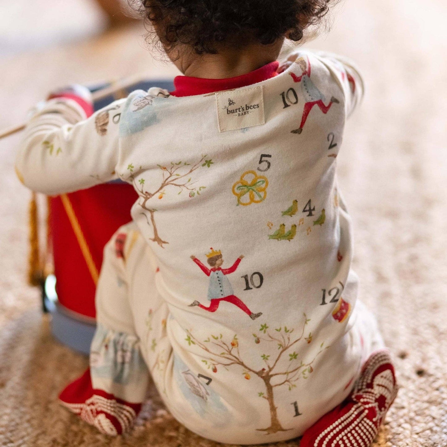 Burt's Bees Baby - 12 Days of Christmas Organic Sleeper