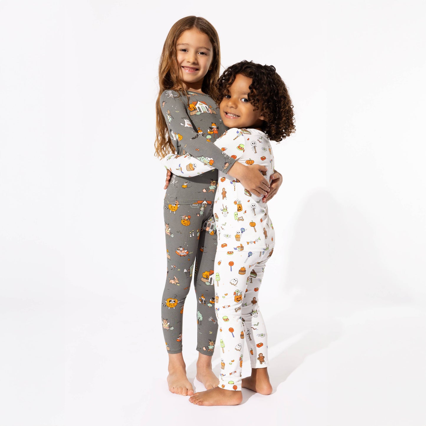 Bellabu Bear - Halloween Treats Bamboo Kids Pajamas