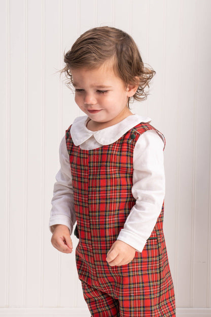The Oaks Apparel Company - Lawson Red Tartan Longall