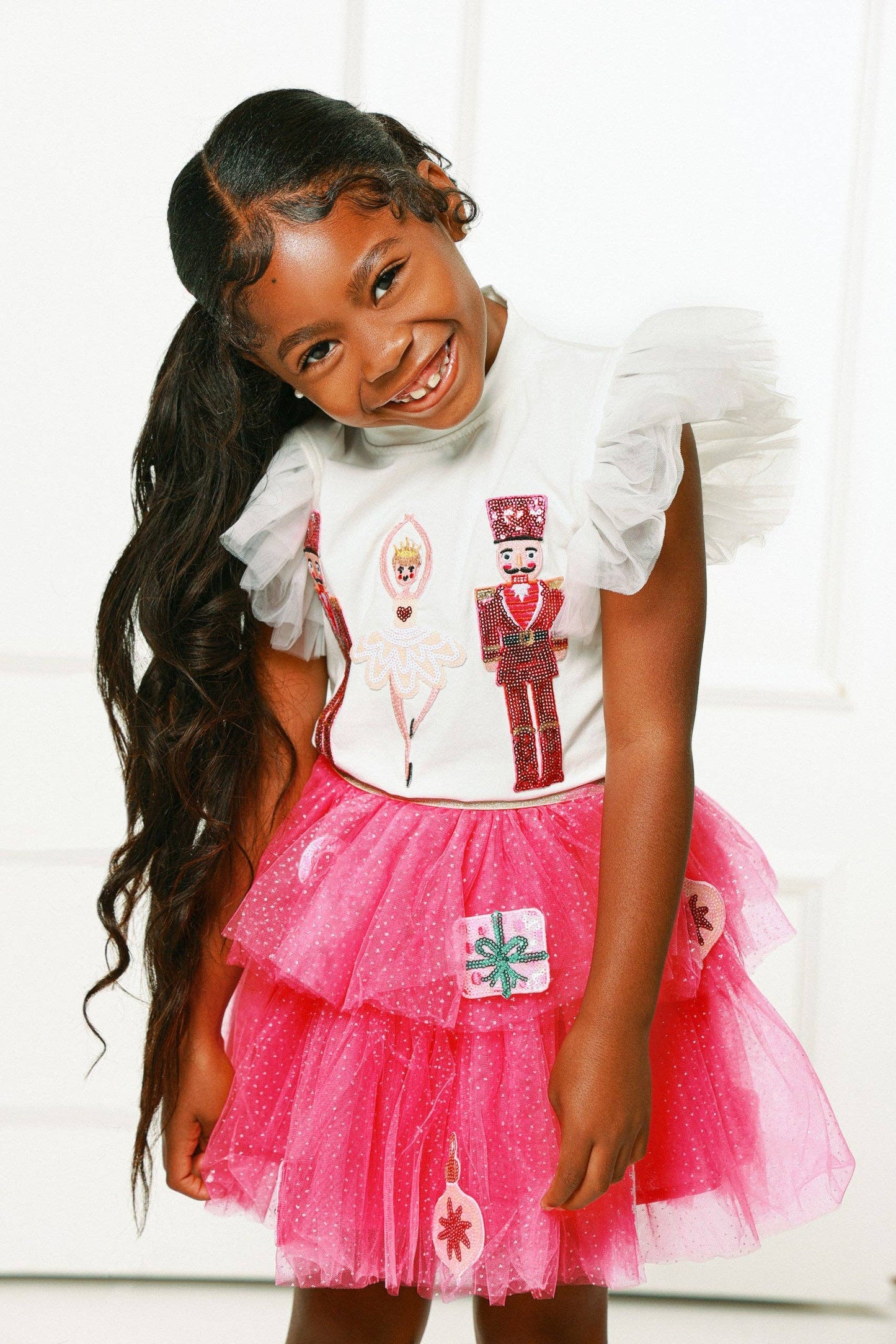 Three Wildflower Designs - Nutcracker and Ballerina Patched Top