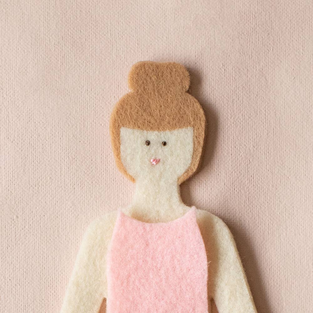 Lowercase Toys - Felt Doll - Starter Girl in Honey