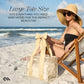 Case-Mate - Case-Mate Ecru Raffia Bow Jelly Tote Bag