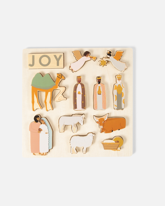 Be A Heart - Nativity Wooden Puzzle | Gift | Kids Toy Christian Catholic